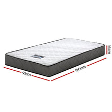 Load image into Gallery viewer, Giselle Bedding Alzbeta Bonnell Spring Mattress 16cm Thick – Single
