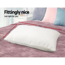 Load image into Gallery viewer, Giselle Bedding Set of 2 Visco Elastic Memory Foam Pillows
