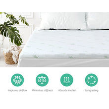 Load image into Gallery viewer, Giselle Bedding 11-zone Memory Foam Mattress Topper 8cm - King
