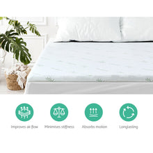 Load image into Gallery viewer, Giselle Bedding 11-zone Memory Foam Mattress Topper 8cm - Single
