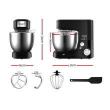 Load image into Gallery viewer, Devanti Electric Stand Mixer 1000W Kitchen Food Beater Cake Aid Whisk Bowl Hook
