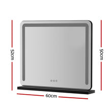 Load image into Gallery viewer, Embellir Makeup Mirror With Light Hollywood Vanity LED Tabletop Mirrors 50X60CM
