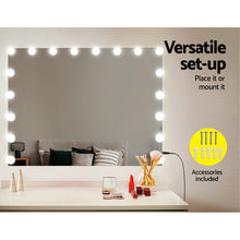 Load image into Gallery viewer, Embellir Makeup Mirror with Light LED Hollywood Mounted Wall Mirrors Cosmetic
