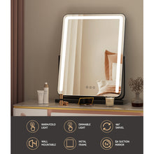 Load image into Gallery viewer, Embellir Makeup Mirror with Lights Hollywood Vanity Tabletop LED Mirrors 40X50CM
