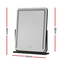 Load image into Gallery viewer, Embellir Makeup Mirror With Light Hollywood Vanity Wall Mounted Mirrors 50X60CM
