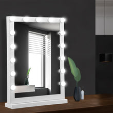 Load image into Gallery viewer, Embellir Hollywood Makeup Mirror With Light 15 LED Bulbs Vanity Lighted Stand
