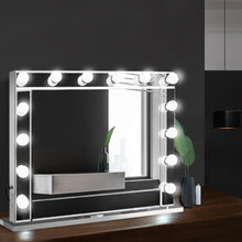 Load image into Gallery viewer, Embellir Make Up Mirror with LED Lights - Silver
