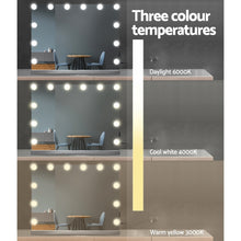 Load image into Gallery viewer, Hollywood Frameless Makeup Mirror With 15 LED Lighted Vanity Beauty
