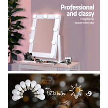 Load image into Gallery viewer, Embellir LED Standing Makeup Mirror - White
