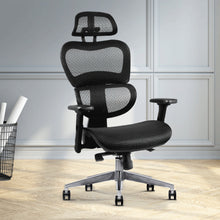 Load image into Gallery viewer, Executive Deluxe Office Mesh Chair Net High Back Home School Gaming Black - Oceania Mart
