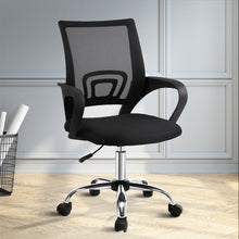 Load image into Gallery viewer, Office Chair Gaming Chair Computer Mesh Chairs Executive Mid Back Black
