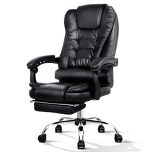 Load image into Gallery viewer, Artiss Leather Office Chair Computer Chairs Executive Recliner with Footrest - Oceania Mart

