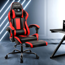 Load image into Gallery viewer, Gaming Office Chair Computer Seating Racer Black and Red - Oceania Mart
