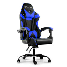 Load image into Gallery viewer, Artiss Gaming Office Chairs Computer Seating Racing Recliner Racer Black Blue - Oceania Mart
