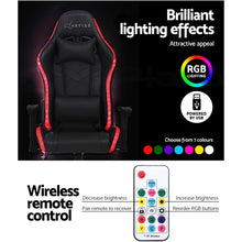 Load image into Gallery viewer, Artiss Gaming Office Chair RGB LED Lights Computer Desk Chair Home Work Chairs
