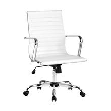 Load image into Gallery viewer, Artiss Gaming Office Chair Computer Desk Chairs Home Work Study White Mid Back
