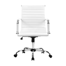 Load image into Gallery viewer, Artiss Gaming Office Chair Computer Desk Chairs Home Work Study White Mid Back
