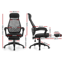 Load image into Gallery viewer, Artiss Gaming Office Chair Computer Desk Chair Home Work Study Black
