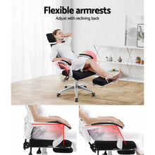 Load image into Gallery viewer, Artiss Gaming Office Chair Computer Desk Chair Home Work Study White
