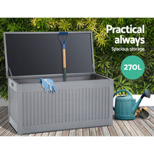 Load image into Gallery viewer, Gardeon Outdoor Storage Box Container Garden Toy Tool Sheds 270L
