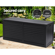 Load image into Gallery viewer, Gardeon Outdoor Storage Box Container Indoor Garden Toy Tool Sheds Chest 490L - Oceania Mart
