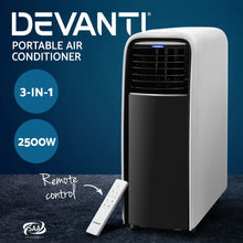 Load image into Gallery viewer, Devanti Portable Air Conditioner Window Kit Cooling Cooler Mobile Fan 9000BTU
