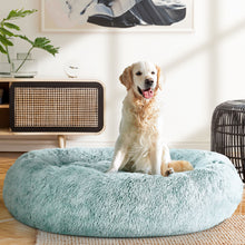 Load image into Gallery viewer, i.Pet Pet bed Dog Cat Calming Pet bed Extra Large 110cm Teal Sleeping Comfy Washable
