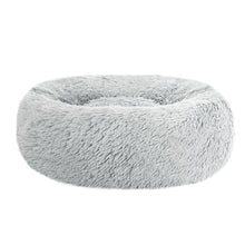 Load image into Gallery viewer, i.Pet Pet bed Dog Cat Calming Pet bed Small 60cm Light Grey Sleeping Comfy Cave Washable
