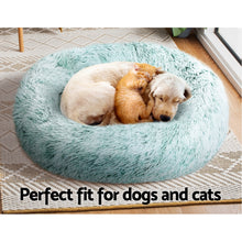 Load image into Gallery viewer, i.Pet Pet bed Dog Cat Calming Pet bed Medium 75cm Teal Sleeping Comfy Cave Washable
