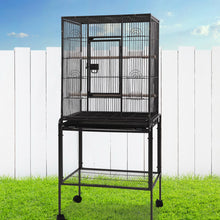 Load image into Gallery viewer, i.Pet Bird Cage Pet Cages Aviary 144CM Large Travel Stand Budgie Parrot Toys
