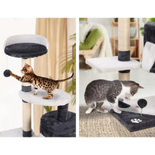 Load image into Gallery viewer, i.Pet Cat Tree 112cm Trees Scratching Post Scratcher Tower Condo House Furniture Wood
