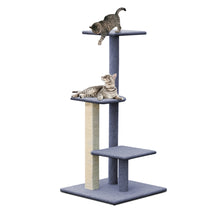 Load image into Gallery viewer, i.Pet Cat Tree 124cm Trees Scratching Post Scratcher Tower Condo House Furniture Wood Steps
