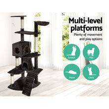 Load image into Gallery viewer, i.Pet Cat Tree 193cm Trees Scratching Post Scratcher Tower Condo House Furniture Wood
