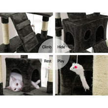 Load image into Gallery viewer, i.Pet Cat Tree 180cm Trees Scratching Post Scratcher Tower Condo House Furniture Wood
