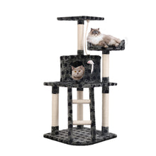 Load image into Gallery viewer, i.Pet Cat Tree 120cm Trees Scratching Post Scratcher Tower Condo House Furniture Wood 120cm

