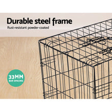 Load image into Gallery viewer, i.Pet Dog Cage 36inch Pet Cage - Black
