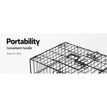 Load image into Gallery viewer, i.Pet Dog Cage 36inch Pet Cage - Black
