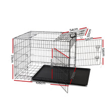Load image into Gallery viewer, i.Pet Dog Cage 42inch Pet Cage - Black
