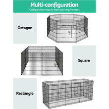 Load image into Gallery viewer, i.Pet Pet Dog Playpen 2X30&quot; 8 Panel Puppy Exercise Cage Enclosure Fence
