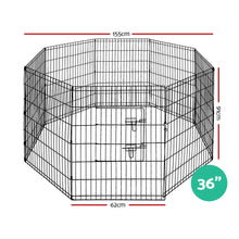 Load image into Gallery viewer, i.Pet Pet Dog Playpen 36&quot; 8 Panel Puppy Exercise Cage Enclosure Fence
