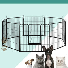 Load image into Gallery viewer, i.Pet Pet Playpen Dog Playpen 8 Panel Exercise Cage Enclosure Fence 80x80cm
