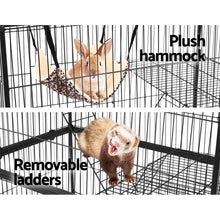 Load image into Gallery viewer, i.Pet 4 Level Rabbit Cage Bird Ferret Parrot Aviary Cat Hamster Castor 142cm - Oceania Mart
