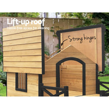 Load image into Gallery viewer, i.Pet Dog Kennel Kennels Outdoor Wooden Pet House Puppy Extra Large XXL Outside
