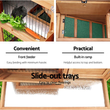 Load image into Gallery viewer, i.Pet 86cm Tall Wooden Pet Coop
