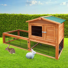 Load image into Gallery viewer, i.Pet Rabbit Hutch Chicken Coop 155cm Tall Wooden Pet Hutch
