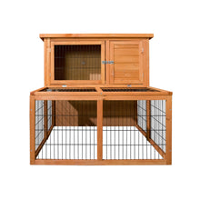 Load image into Gallery viewer, i.Pet Rabbit Hutch Wooden Pet Chicken Coop 100cm Tall
