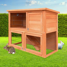 Load image into Gallery viewer, i.Pet Rabbit Hutch Hutches Large Metal Run Wooden Cage Chicken Coop Guinea Pig
