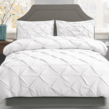 Load image into Gallery viewer, Giselle Bedding King Size Quilt Cover Set - White
