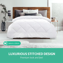 Load image into Gallery viewer, Giselle Bedding Super King 700GSM Microfibre Bamboo Microfiber Quilt
