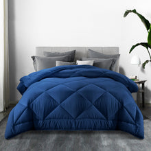 Load image into Gallery viewer, Giselle Bamboo Microfibre Microfiber Quilt 700GSM King Doona All Season Blue
